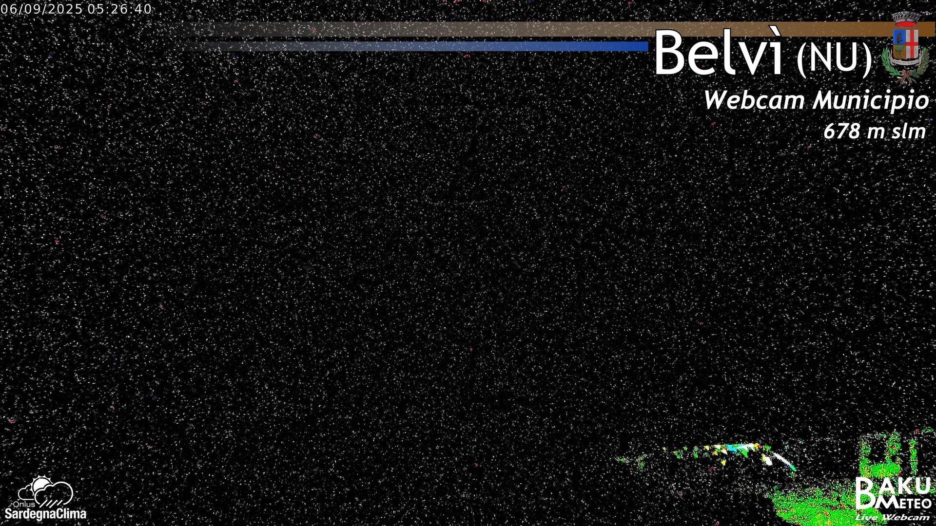 time-lapse frame, Belvi Municipio webcam