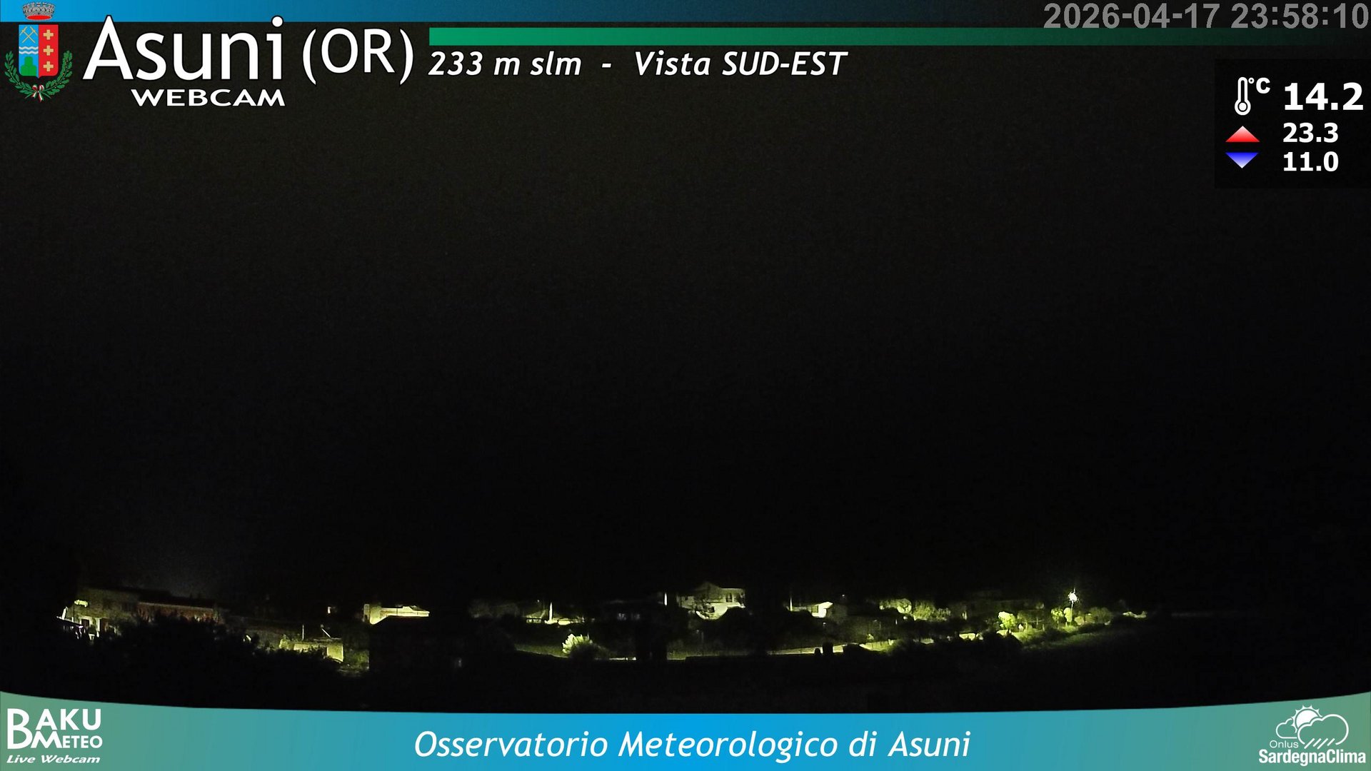 time-lapse frame, Asuni webcam