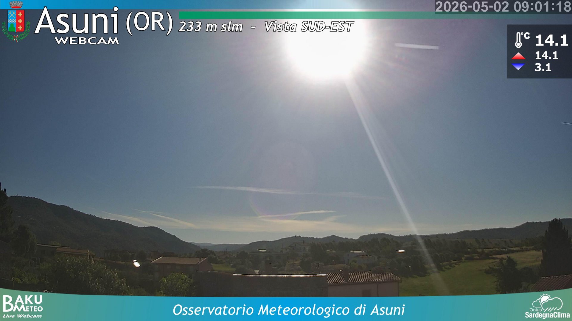 time-lapse frame, Asuni webcam