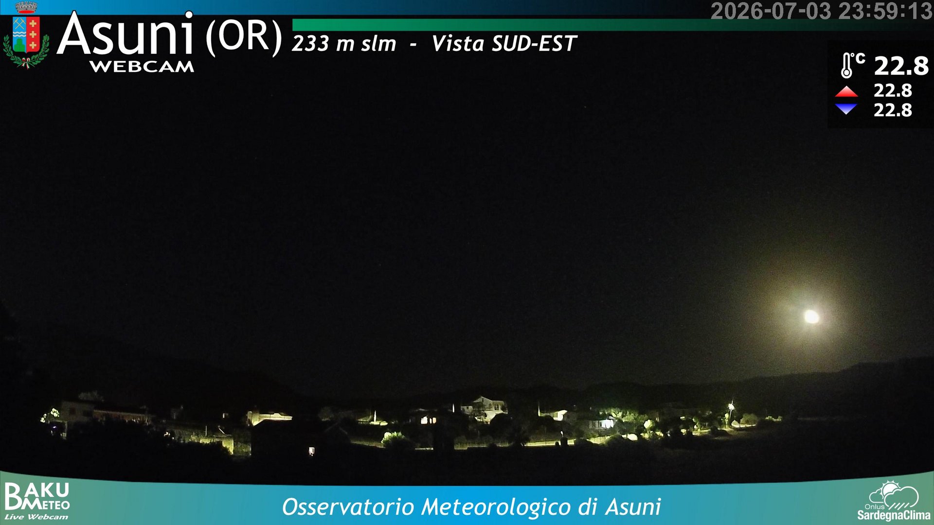 time-lapse frame, Asuni webcam
