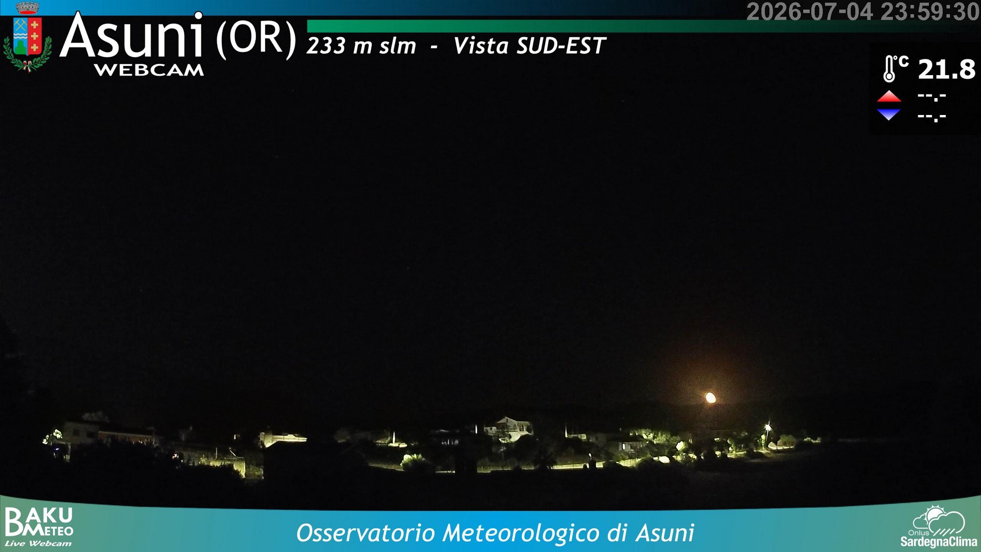 time-lapse frame, Asuni webcam
