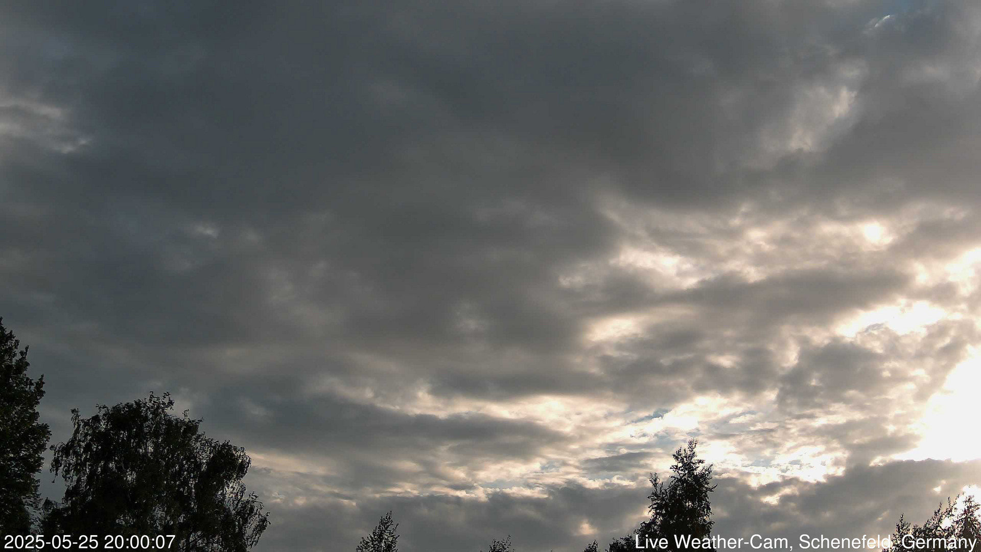 time-lapse frame, 2025-05-25 20:00-22:30 webcam