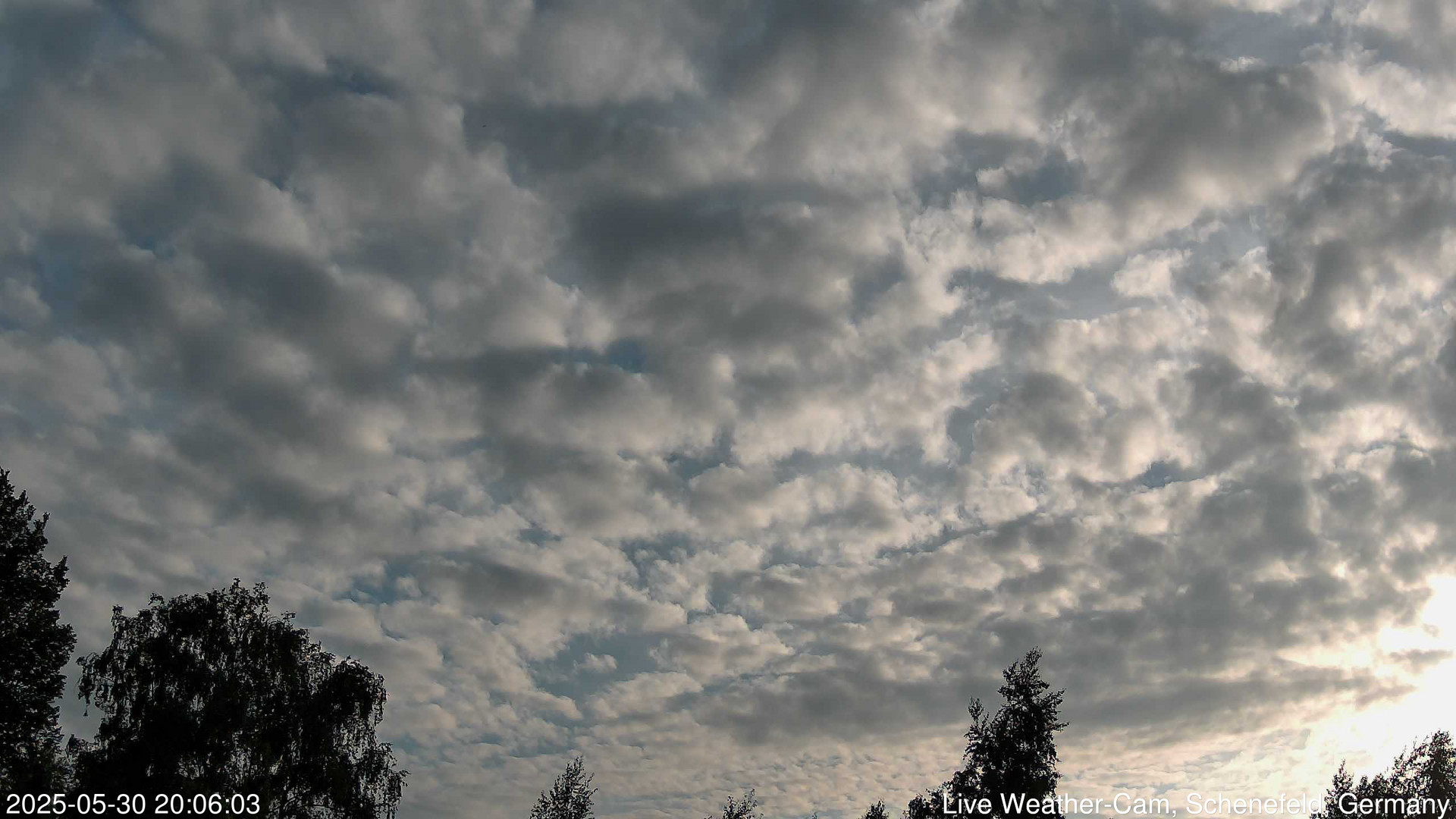 time-lapse frame, 2025-05-30 20:06-22:36 webcam