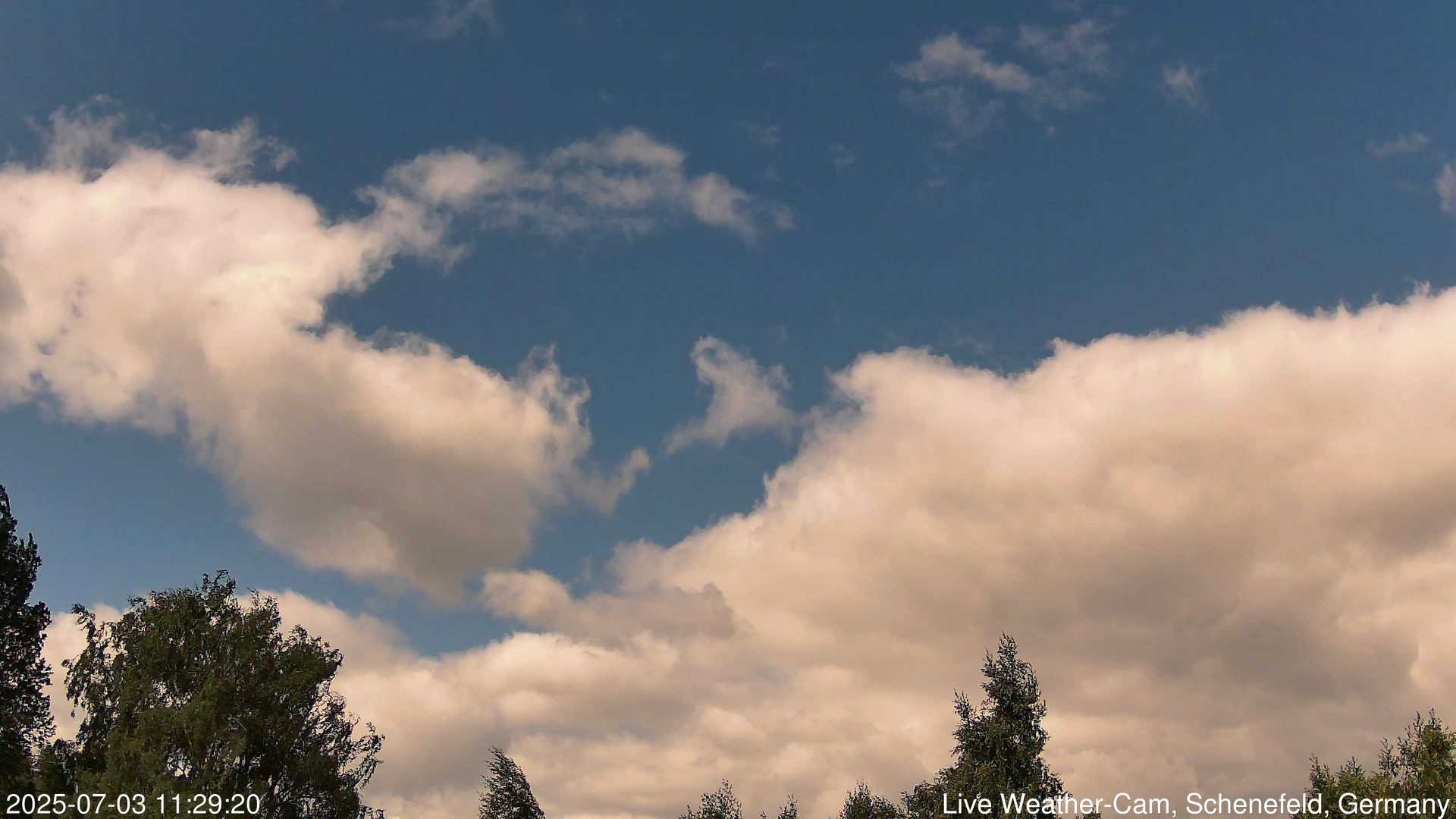 time-lapse frame, Schenefeld Wetter webcam