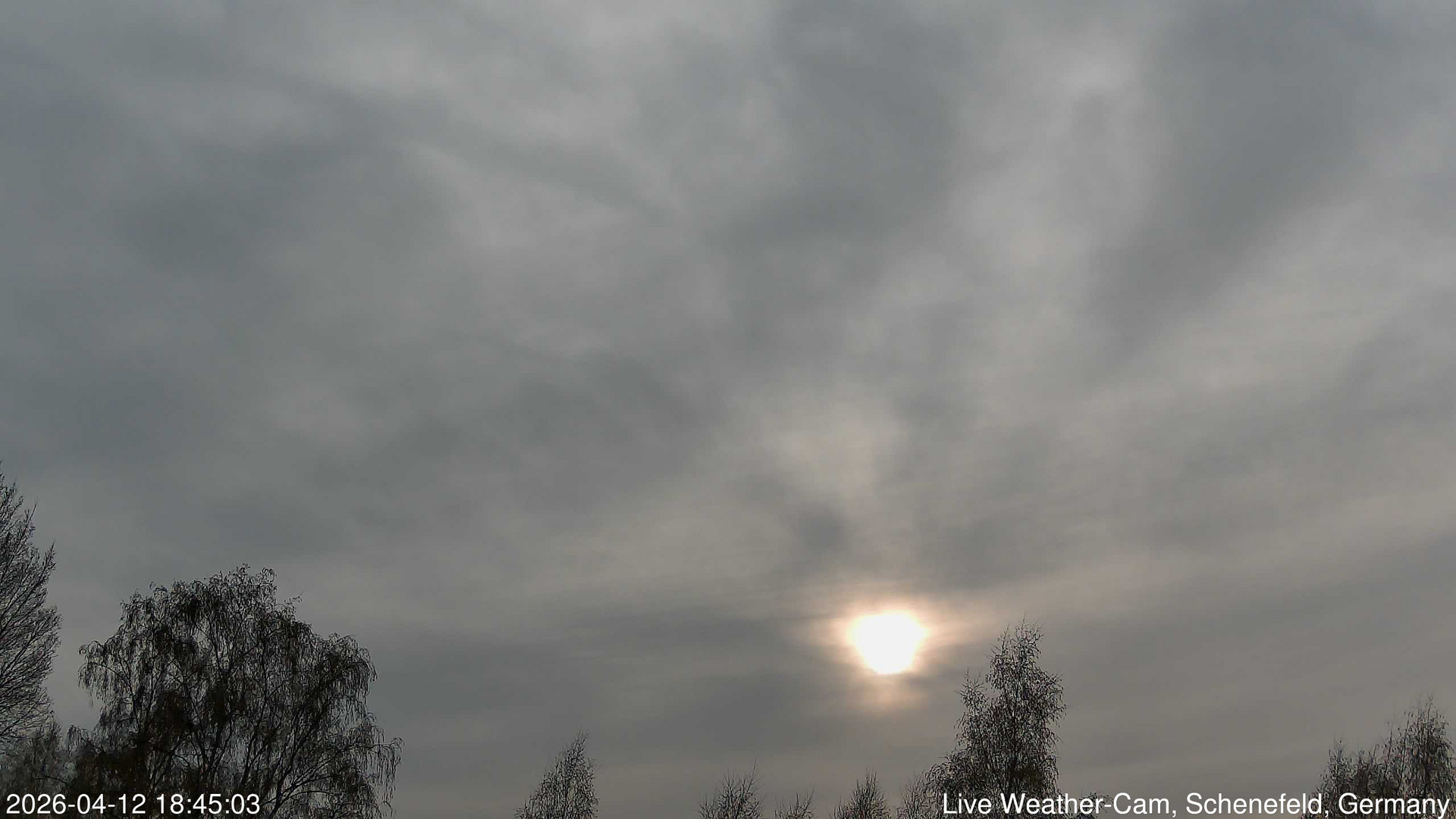 time-lapse frame, 2026-04-12 18:45-21:15 webcam