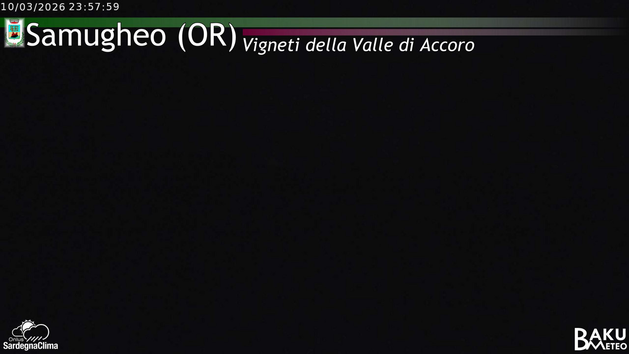 time-lapse frame, Samugheo webcam