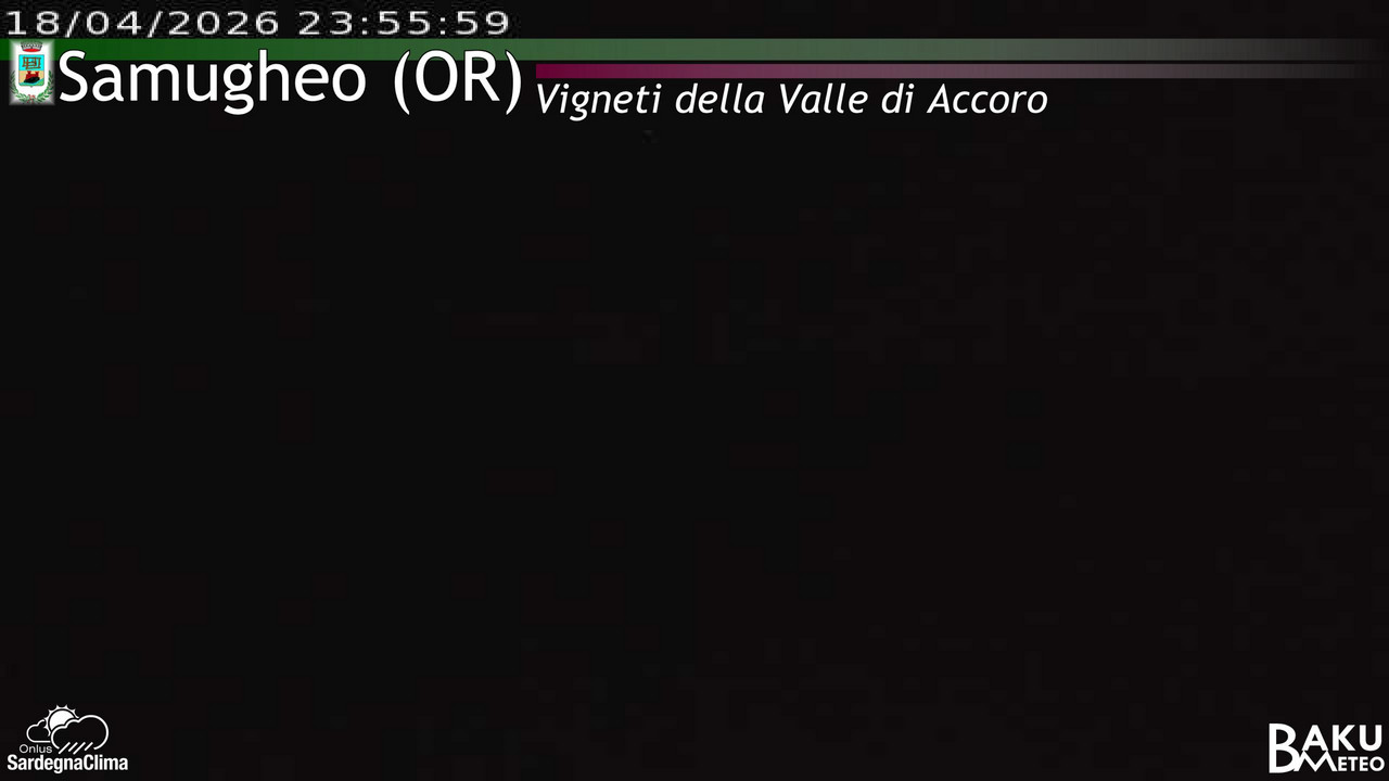 time-lapse frame, Samugheo webcam