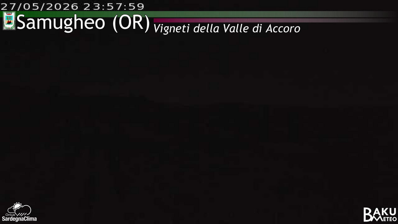 time-lapse frame, Samugheo webcam
