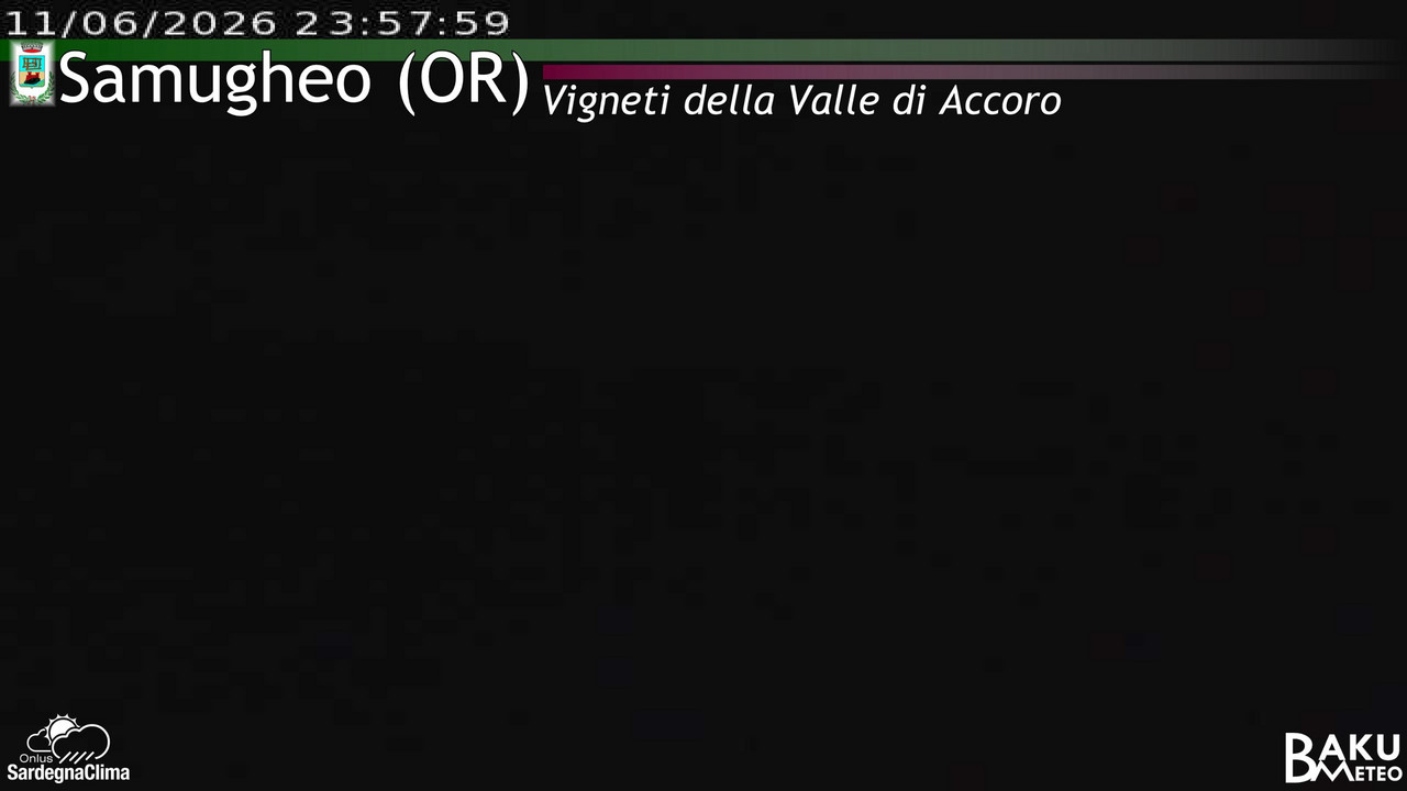 time-lapse frame, Samugheo webcam