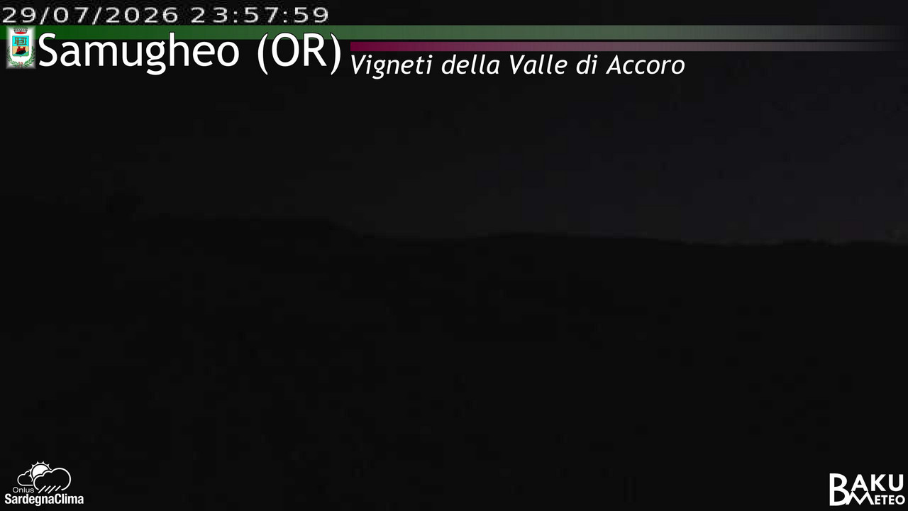 time-lapse frame, Samugheo webcam