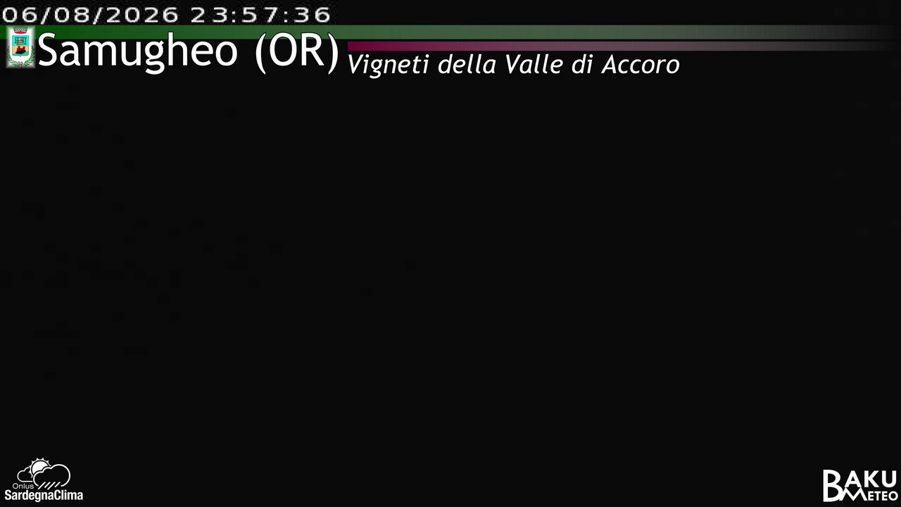 time-lapse frame, Samugheo webcam