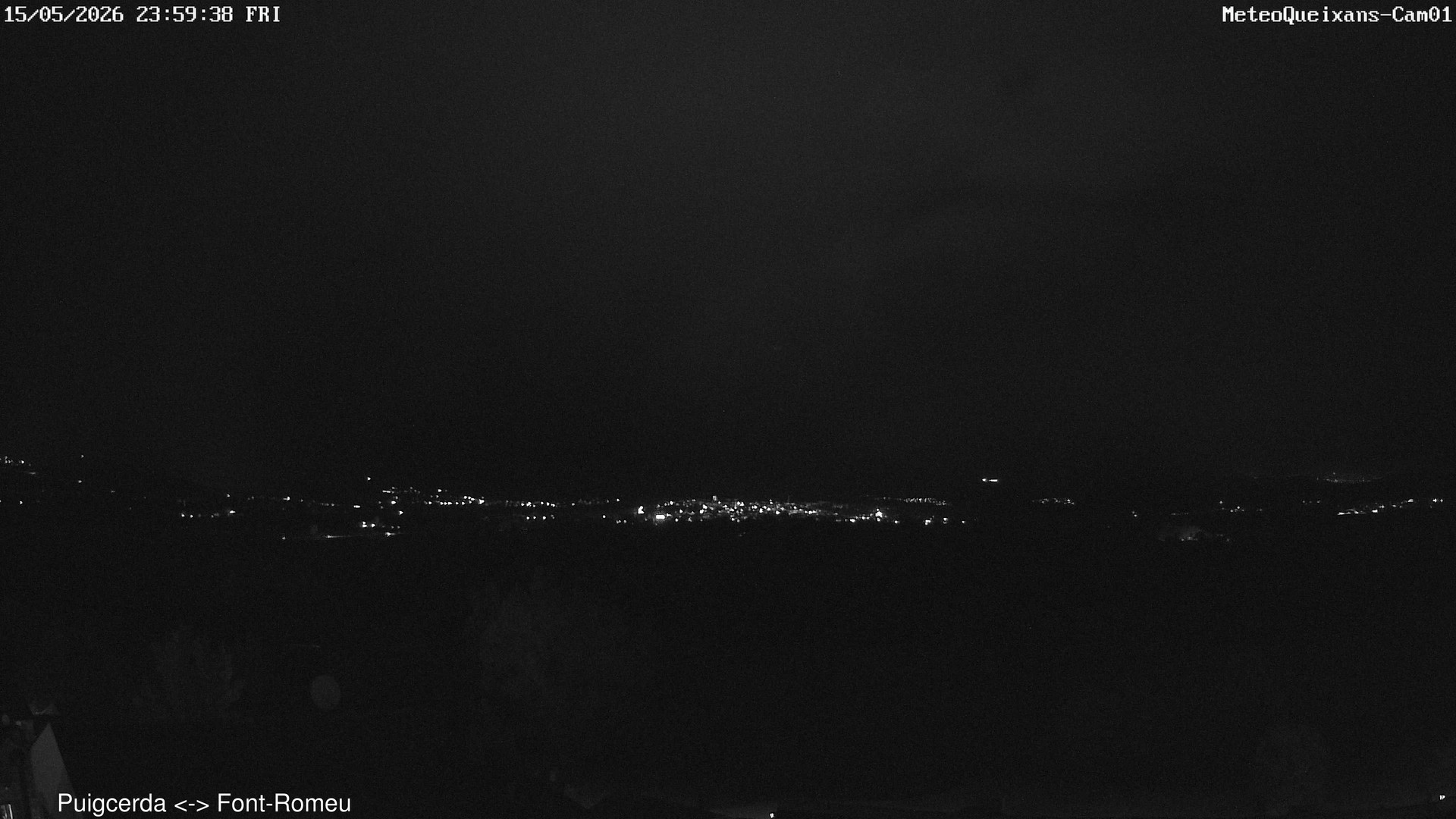 time-lapse frame, CAM01 - MeteoQueixans webcam