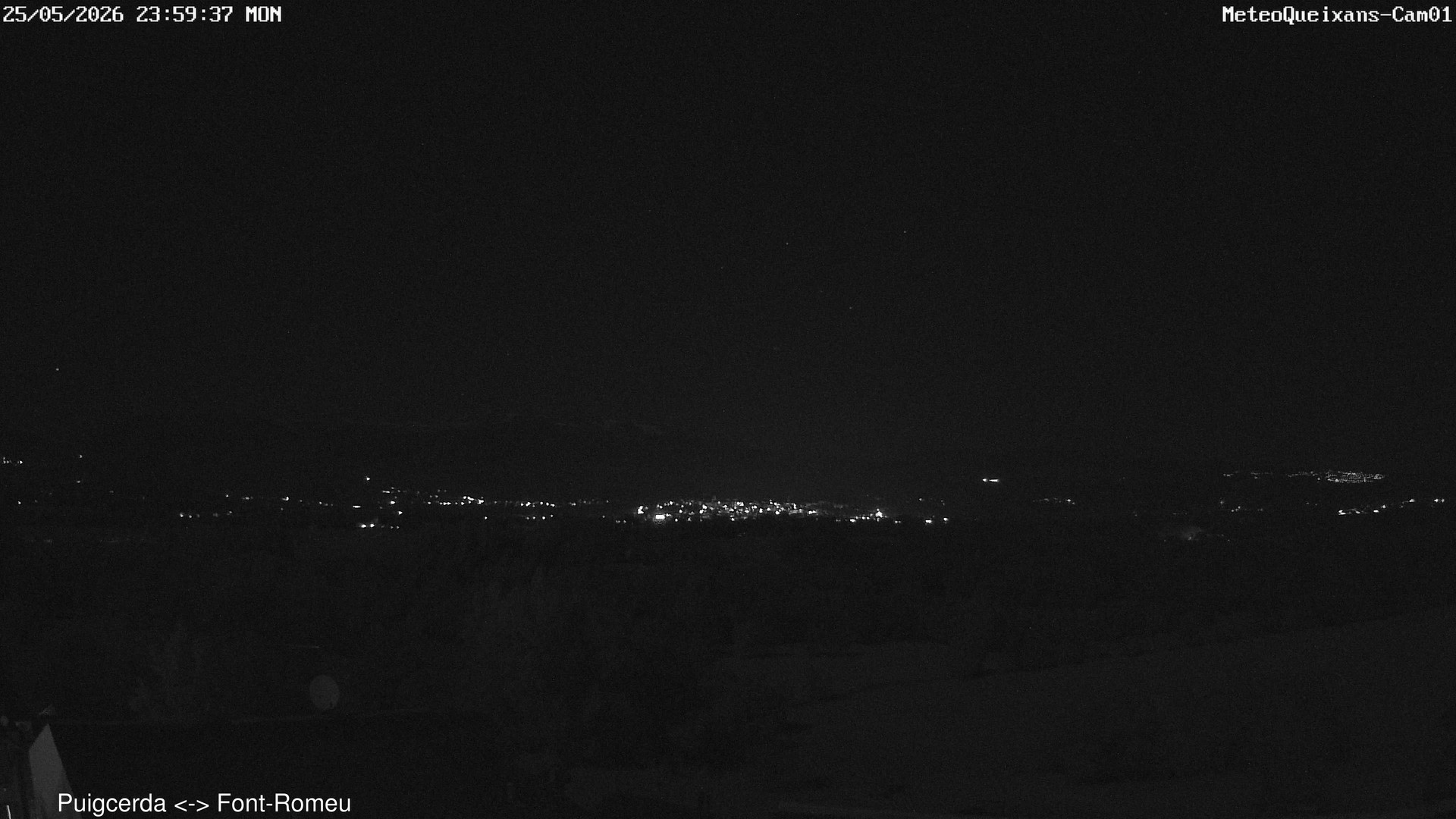 time-lapse frame, CAM01 - MeteoQueixans webcam