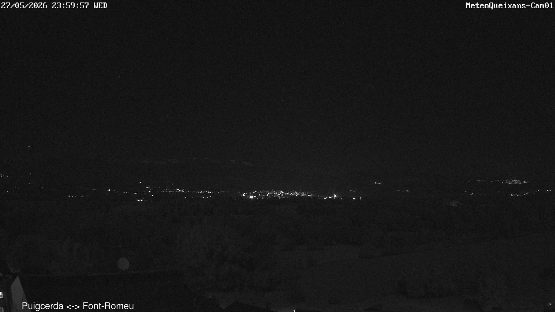 time-lapse frame, CAM01 - MeteoQueixans webcam