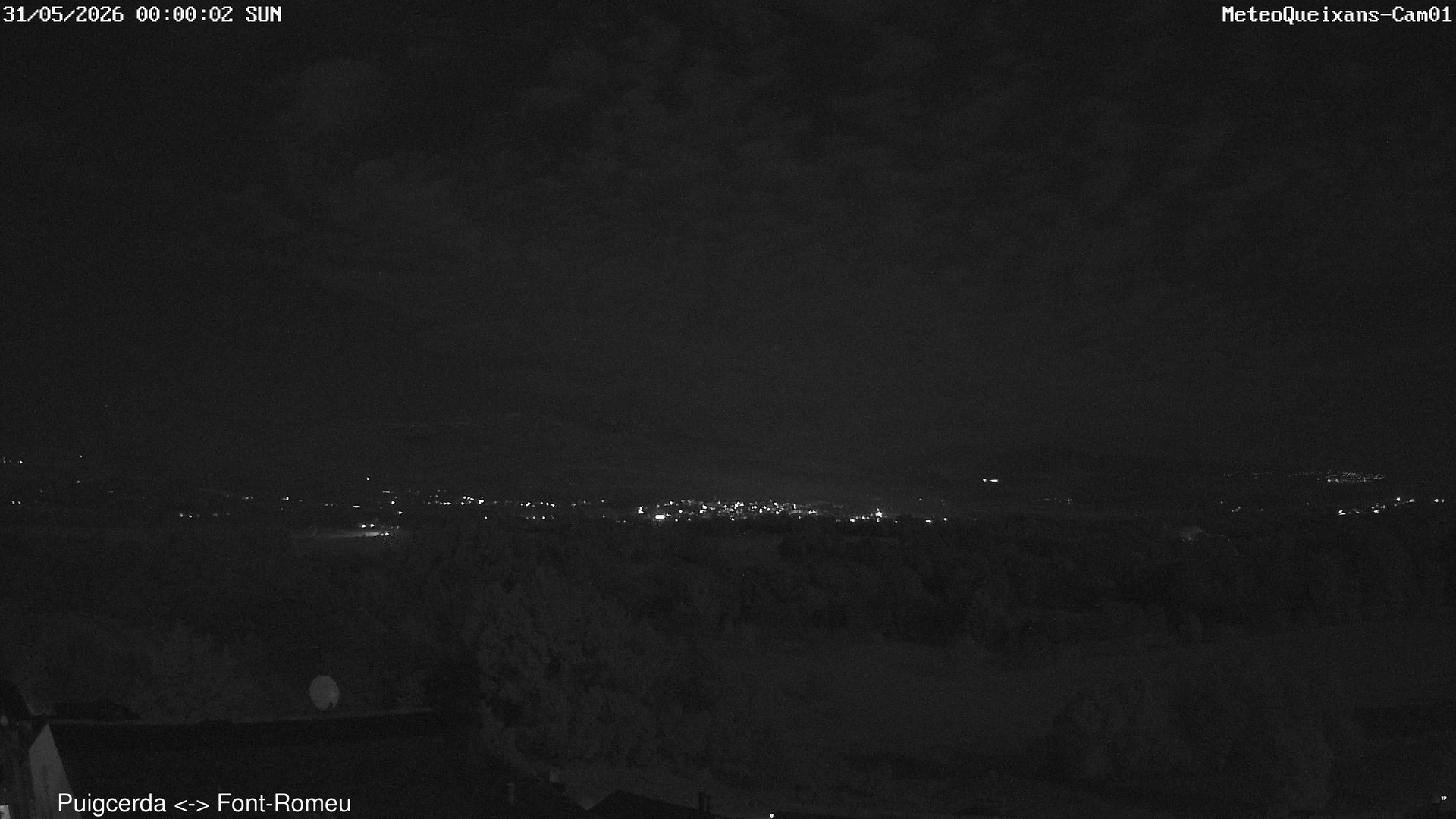 time-lapse frame, CAM01 - MeteoQueixans webcam