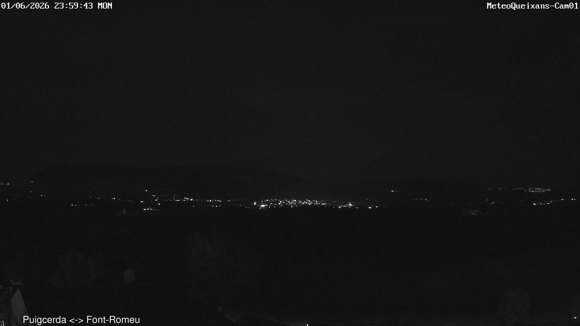 time-lapse frame, CAM01 - MeteoQueixans webcam