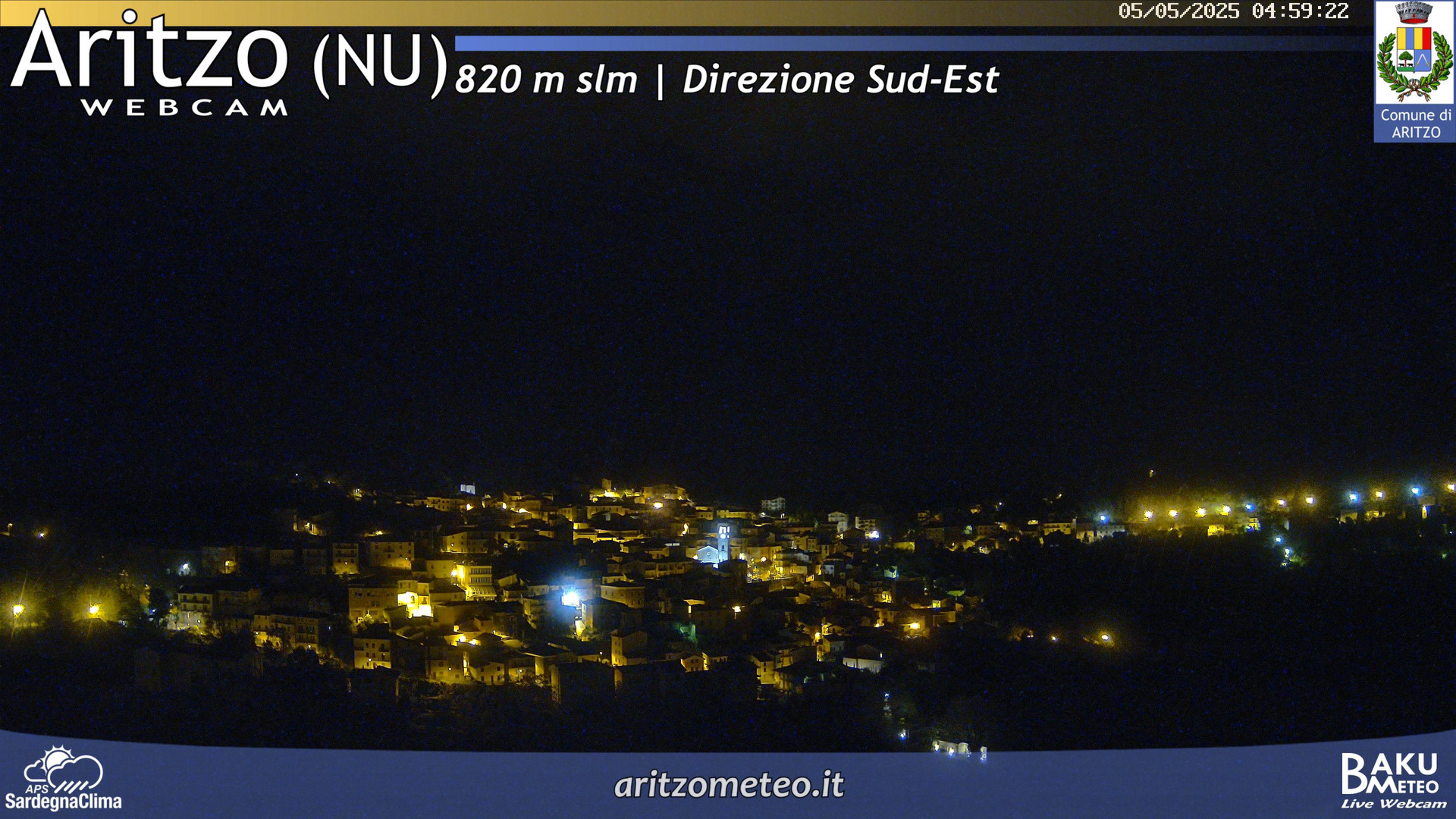 time-lapse frame, Aritzo webcam