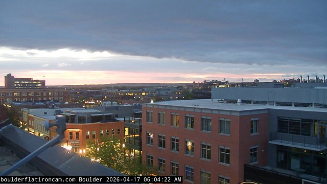time-lapse frame, Boulder East daily time lapse webcam