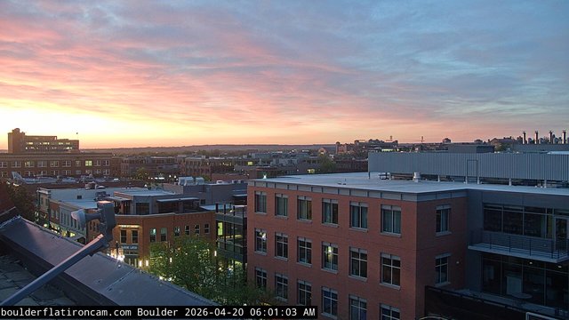 time-lapse frame, Boulder East daily time lapse webcam