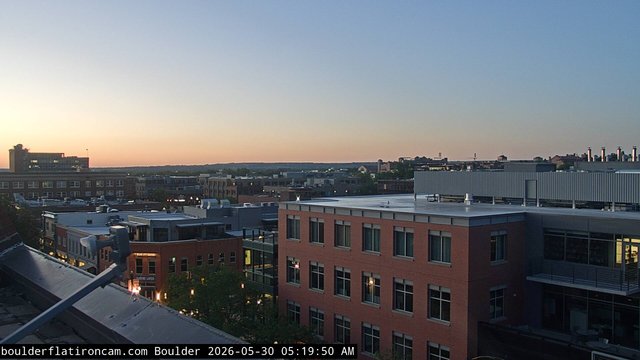 time-lapse frame, Boulder East daily time lapse webcam