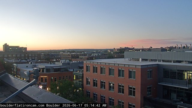 time-lapse frame, Boulder East daily time lapse webcam