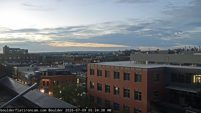 time-lapse frame, Boulder East daily time lapse webcam