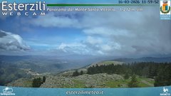 view from Monte Santa Vittoria on 2026-03-16