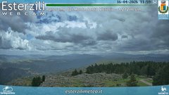 view from Monte Santa Vittoria on 2026-04-16