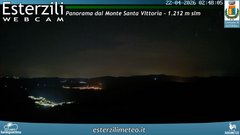 view from Monte Santa Vittoria on 2026-04-22