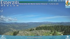 view from Monte Santa Vittoria on 2026-04-23