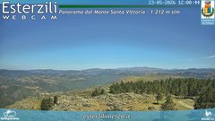 view from Monte Santa Vittoria on 2026-05-23