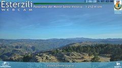 view from Monte Santa Vittoria on 2026-06-12