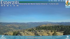 view from Monte Santa Vittoria on 2026-06-12