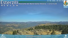 view from Monte Santa Vittoria on 2026-06-12