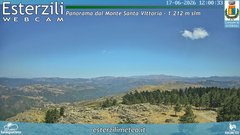 view from Monte Santa Vittoria on 2026-06-17