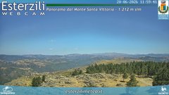 view from Monte Santa Vittoria on 2026-06-20