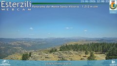 view from Monte Santa Vittoria on 2026-06-24
