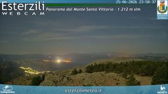view from Monte Santa Vittoria on 2026-06-25