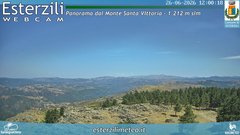 view from Monte Santa Vittoria on 2026-06-26