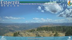 view from Monte Santa Vittoria on 2026-07-02