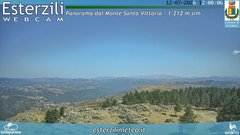 view from Monte Santa Vittoria on 2026-07-12
