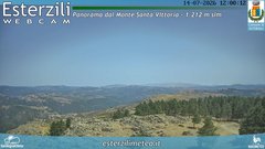 view from Monte Santa Vittoria on 2026-07-14