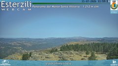 view from Monte Santa Vittoria on 2026-07-15