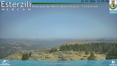 view from Monte Santa Vittoria on 2026-07-20