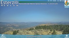 view from Monte Santa Vittoria on 2026-07-31