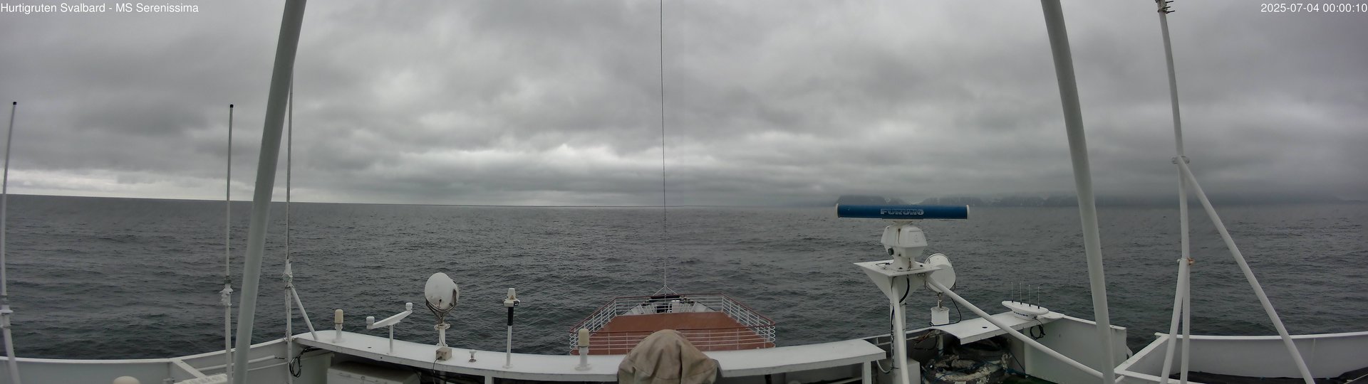 time-lapse frame, MS Serenissima webcam