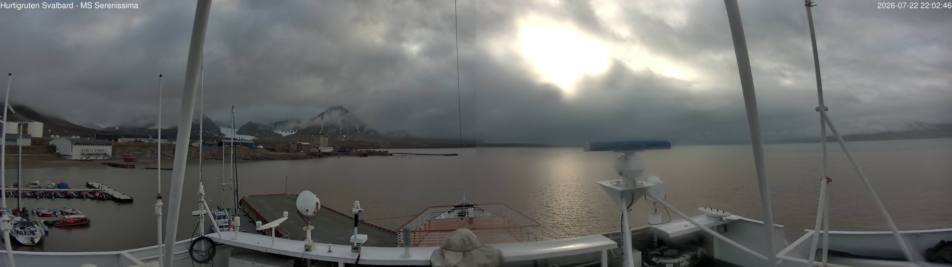 time-lapse frame, MS Serenissima webcam