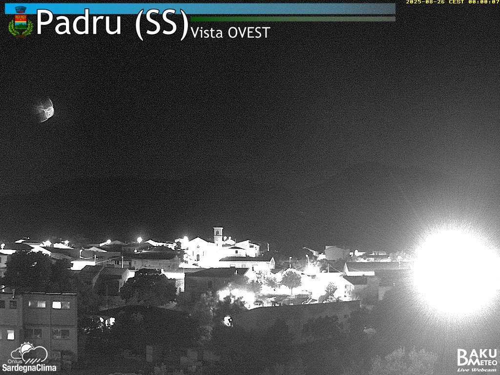 time-lapse frame, Padru webcam