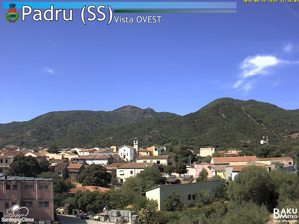 time-lapse frame, Padru webcam