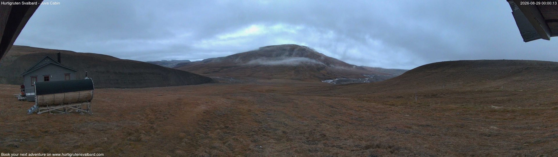 Hurtigruten Svalbard - Brentskaret webcam time-lapse frame, Hurtigruten Svalbard - Brentskaret webcam